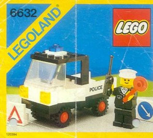 Tactical Patrol Truck LEGO set (#6632-1, 1985)