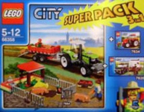 City Super Pack 3 in 1 LEGO set (#66358-1)