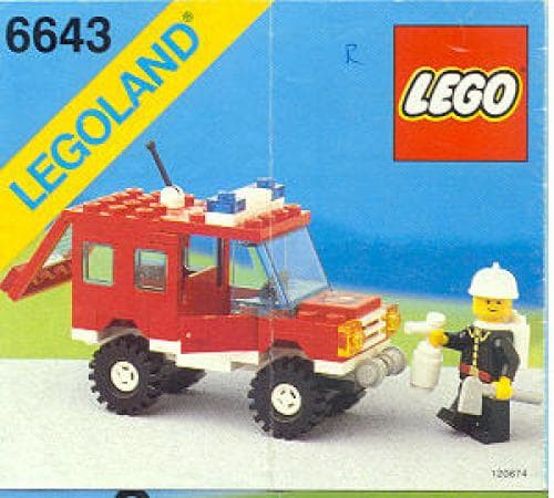 Fire Truck LEGO set (#6643-1)
