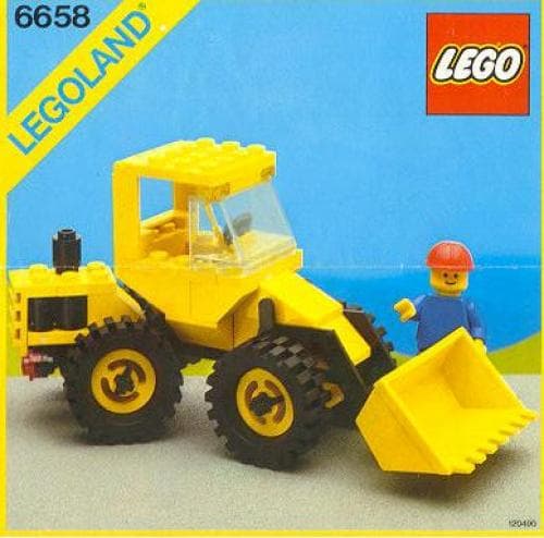 Bulldozer LEGO set (#6658-1)