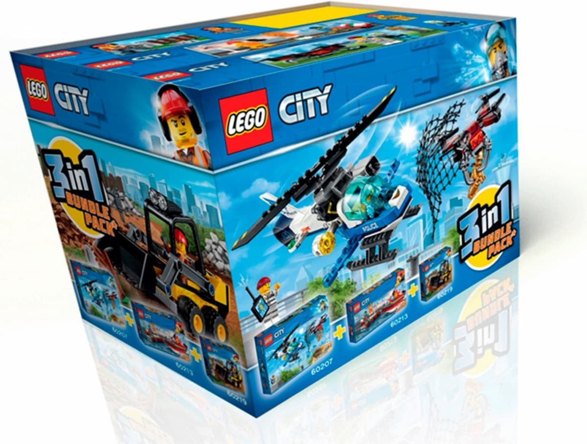 3-in-1 Bundle Pack LEGO City set (#66643-1, 2020)