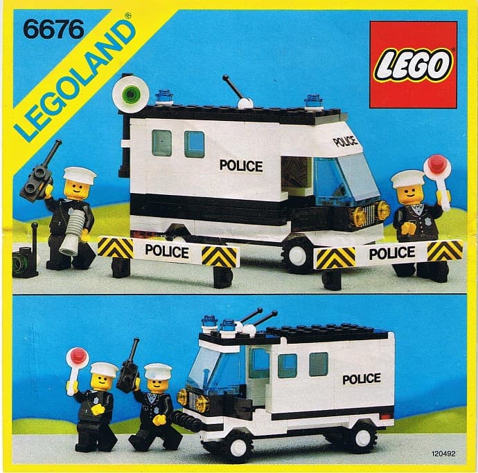 Mobile Command Unit LEGO set (#6676-1, 1986)