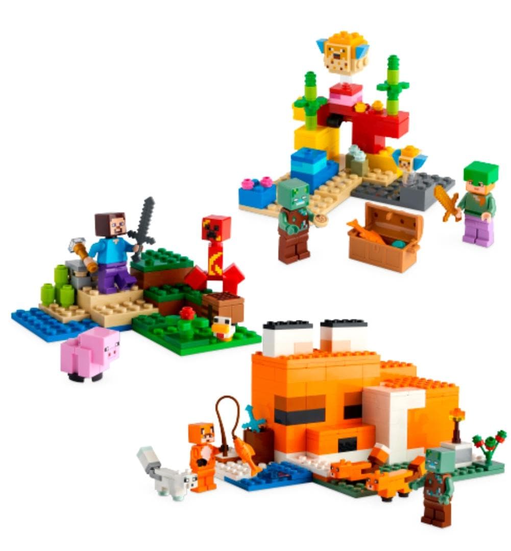 Overworld Adventures Pack LEGO Minecraft set (#66779-1, 2023)