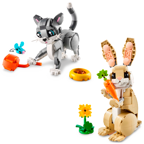 Animal Lover's Gift Set LEGO Creator 3-in-1 set (#66810-1, 2025)