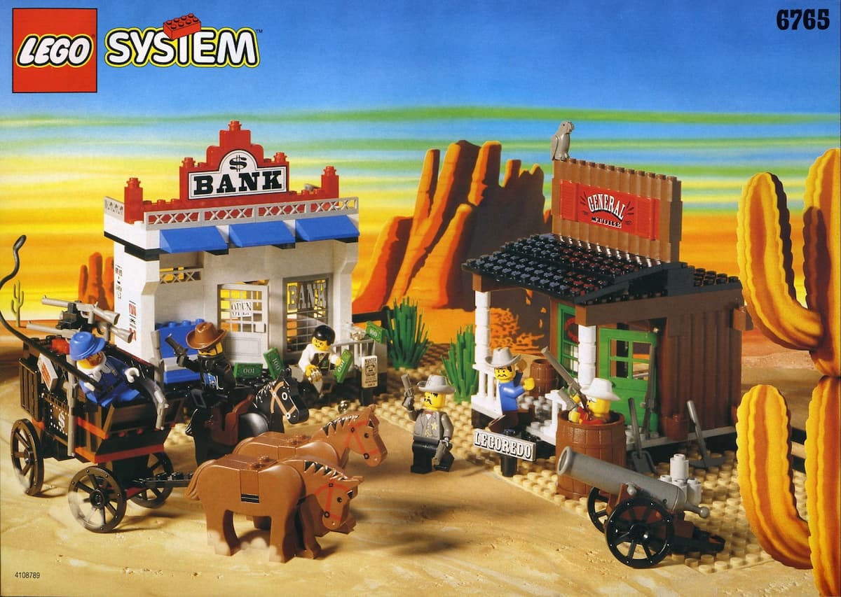 Gold City Junction LEGO set (#6765-1, 1996)