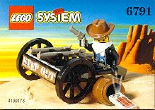 Bandit's Wheelgun LEGO set (#6791-1, 1997)