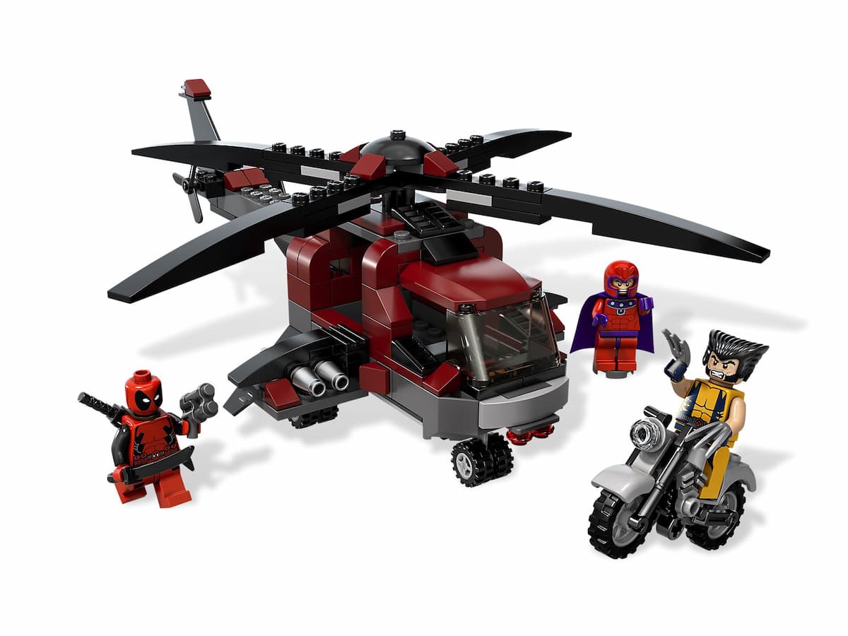 Wolverine's Chopper Showdown LEGO set (#6866-1)