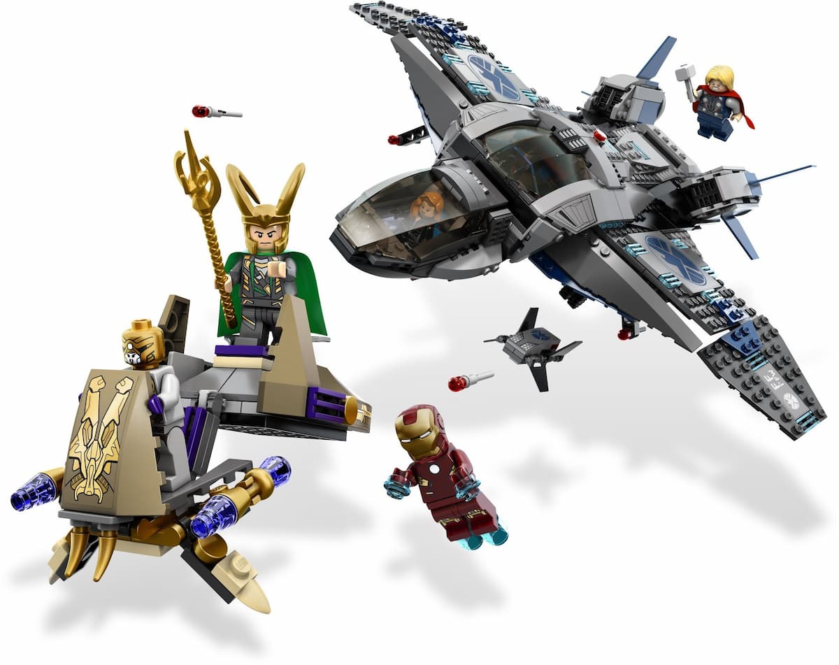Quinjet Aerial Battle LEGO set (#6869-1)