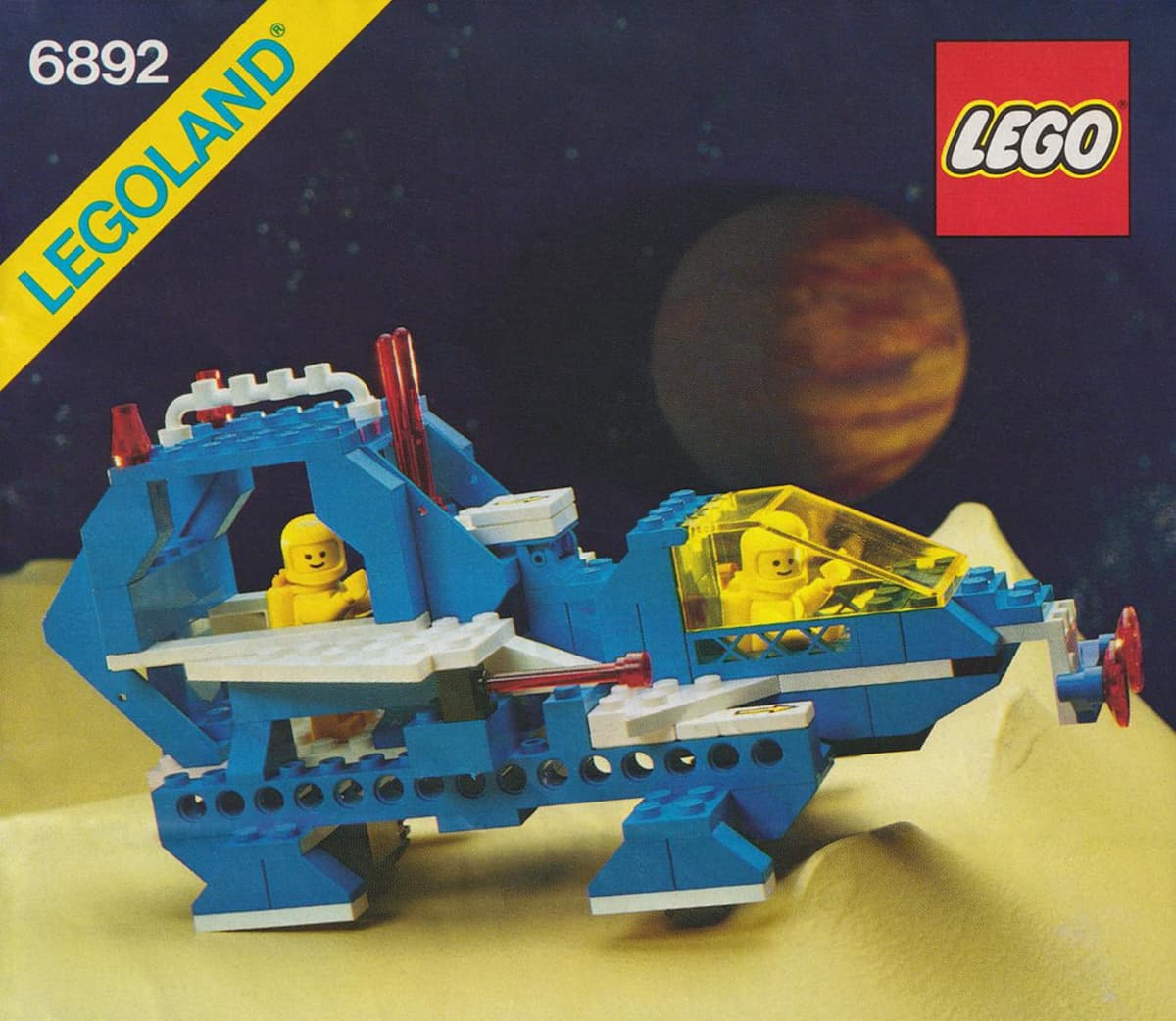 Modular Space Transport LEGO set (#6892-1, 1986)