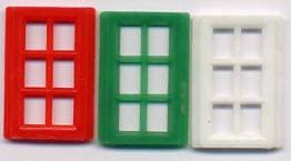 Single 1 x 2 x 3 Window without Glass (ABB) LEGO set (#700.B.2-1, 1950)