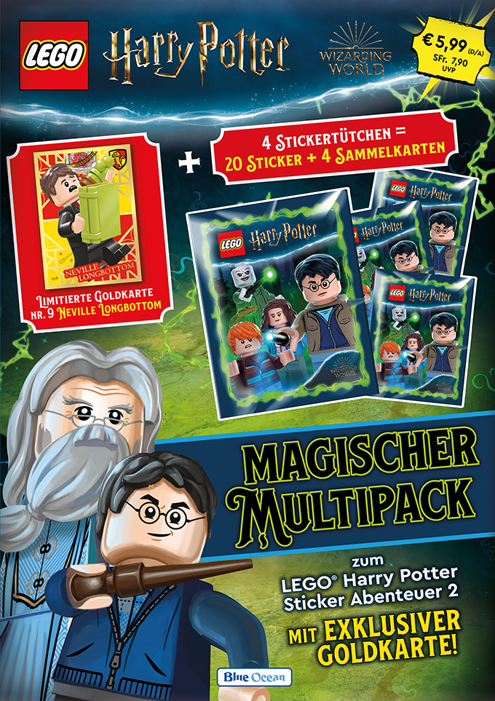 Harry Potter Stickers and Cards Series 2 - Multi-Pack (German Version)