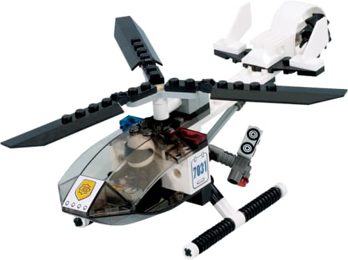 Helicopter LEGO set (#7031-1, 2003)