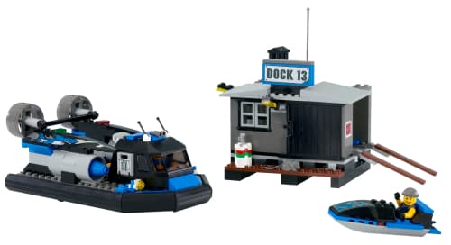 Hovercraft Hideout LEGO set (#7045-1)