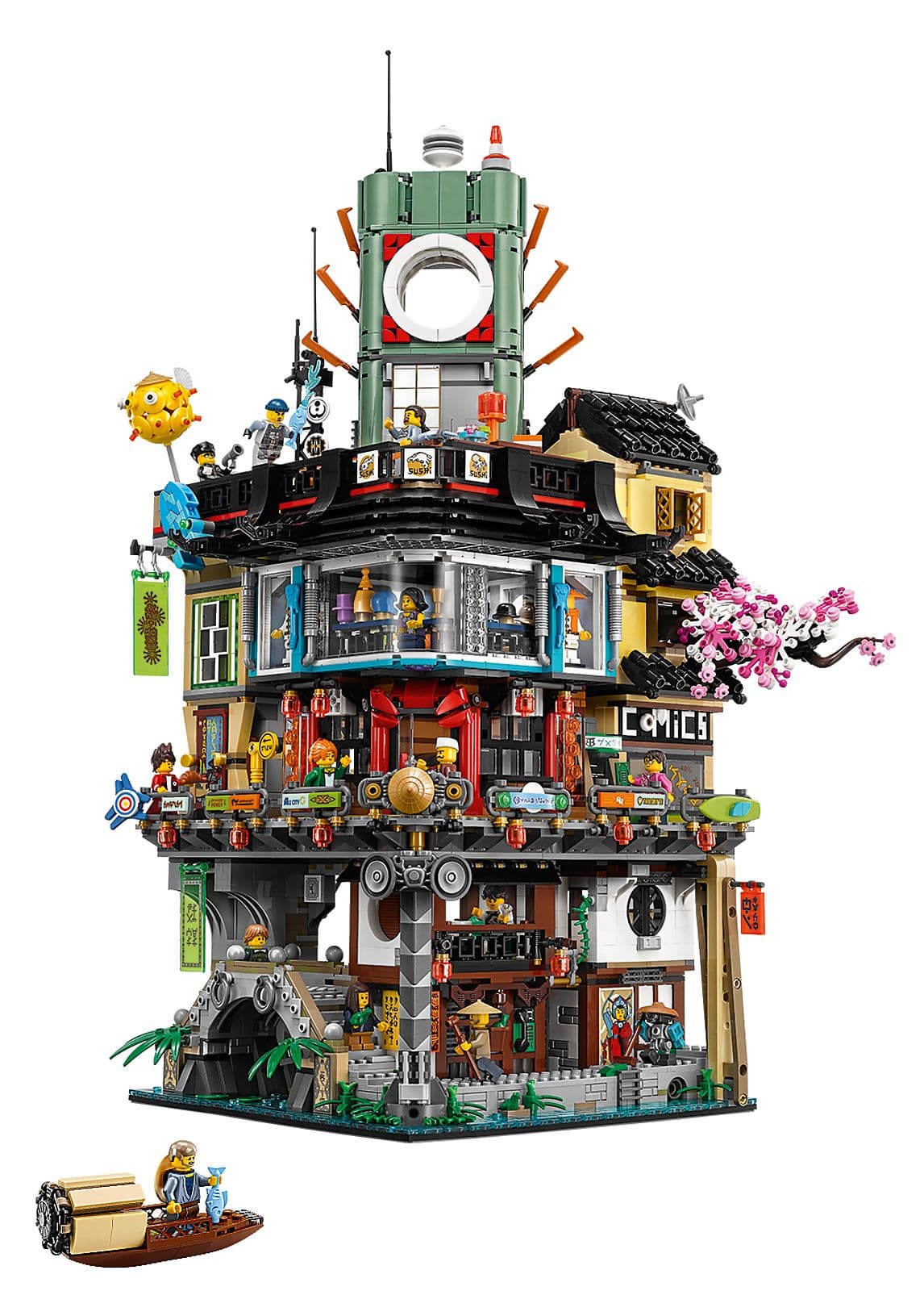 NINJAGO City LEGO set (#70620-1, 2017)