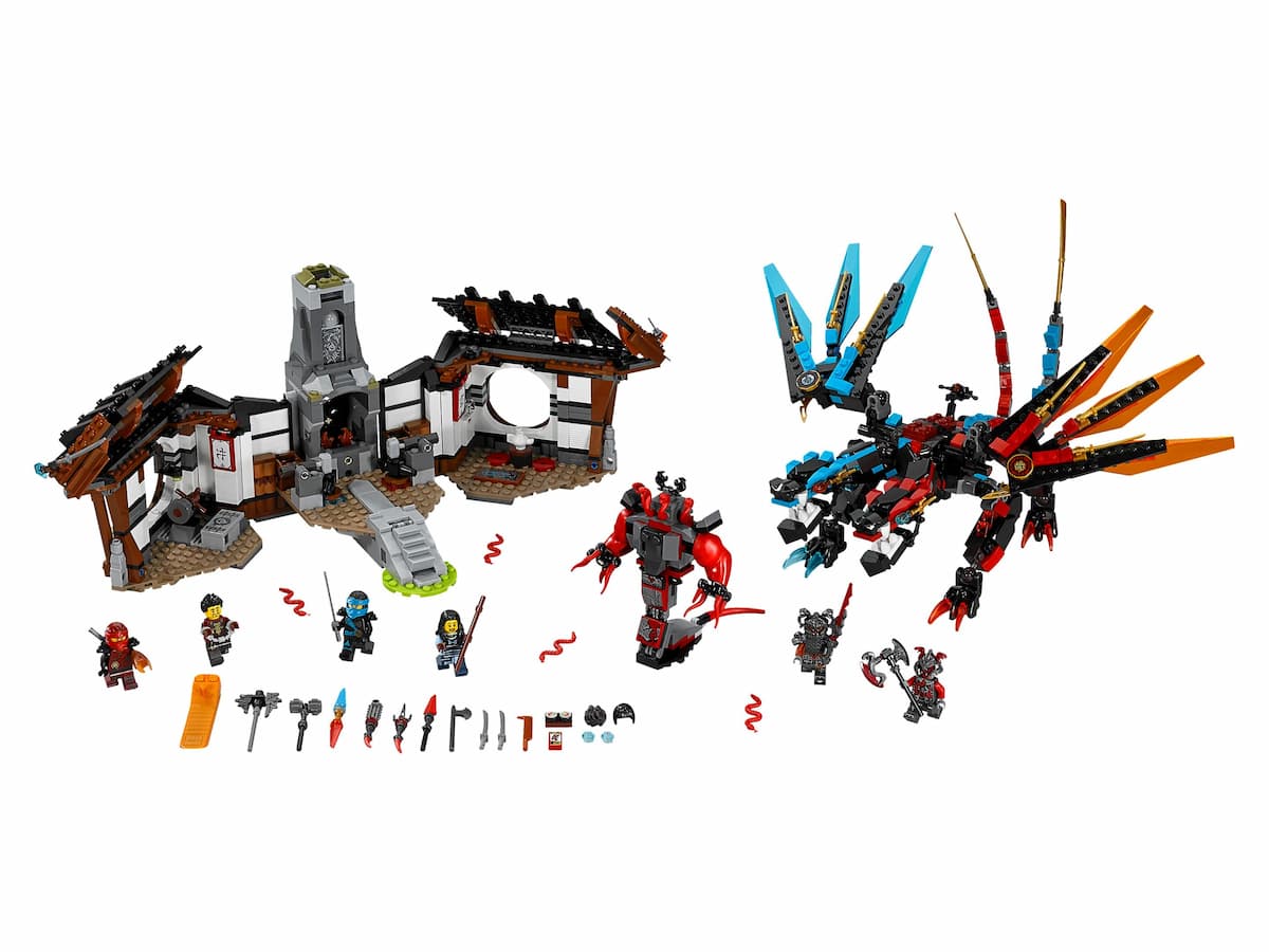 Dragon's Forge LEGO set (#70627-1, 2017)