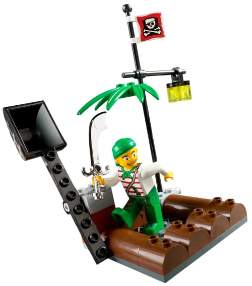 Catapult Raft LEGO set (#7070-1)