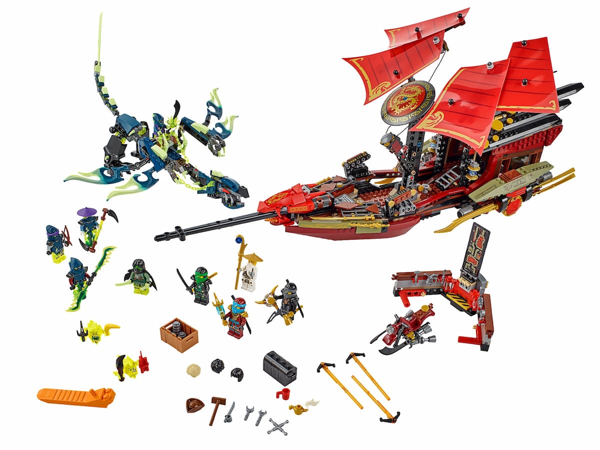 Final Flight of Destiny's Bounty LEGO set (#70738-1)