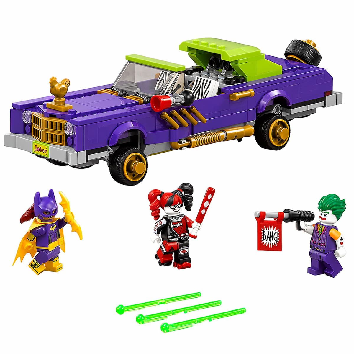 The Joker Notorious Lowrider LEGO set (#70906-1)