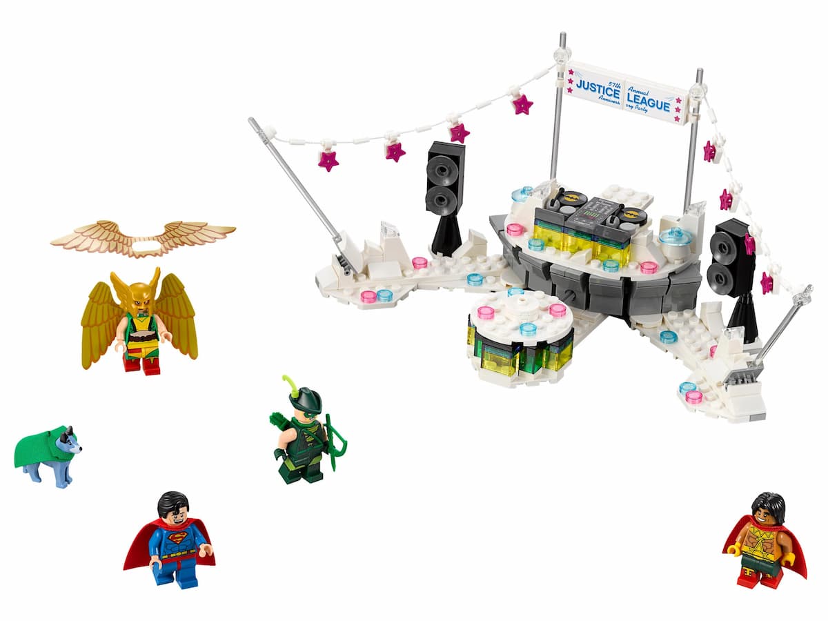 The Justice League Anniversary Party LEGO set (#70919-1)