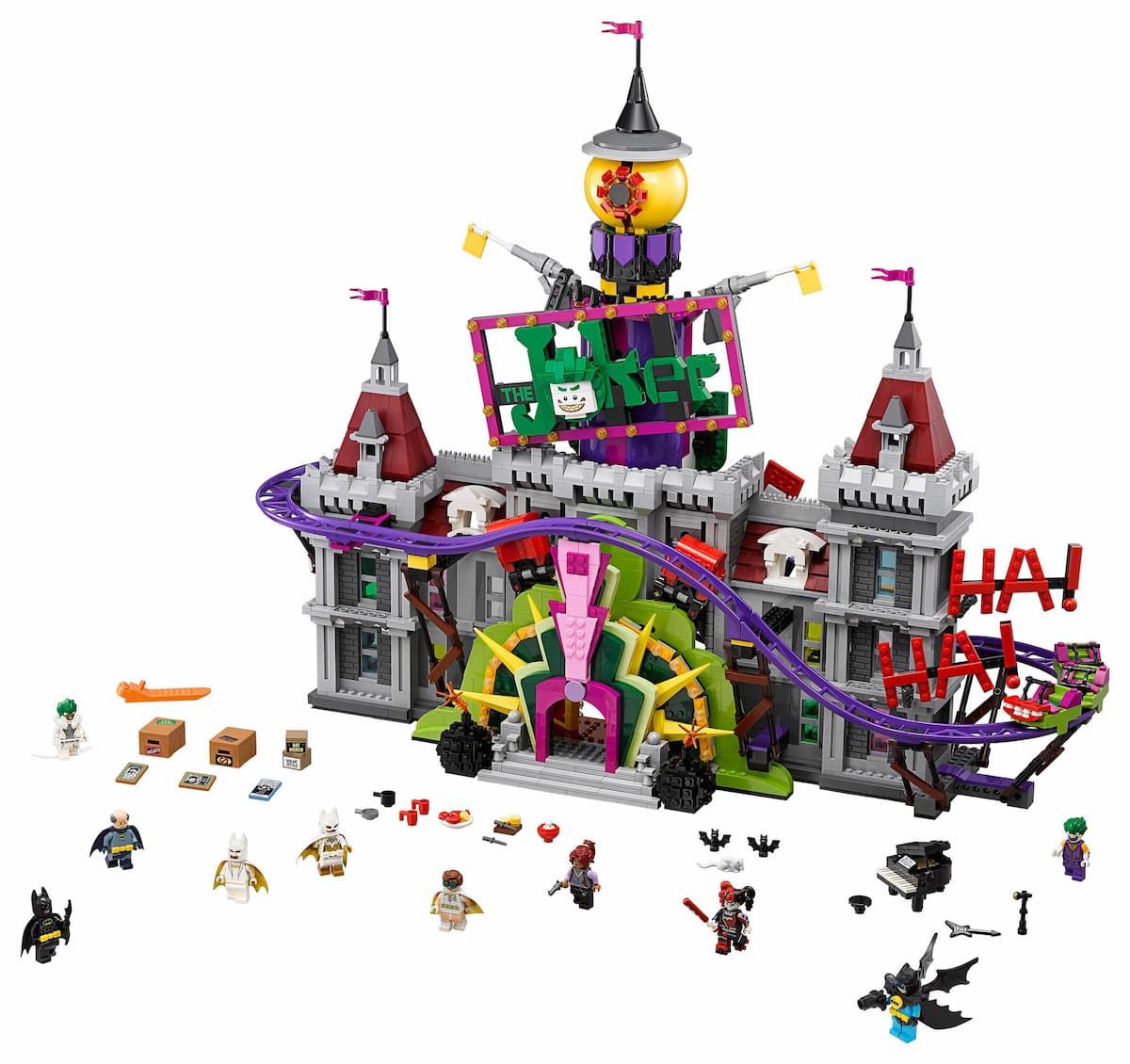 The Joker Manor LEGO set (#70922-1, 2017)