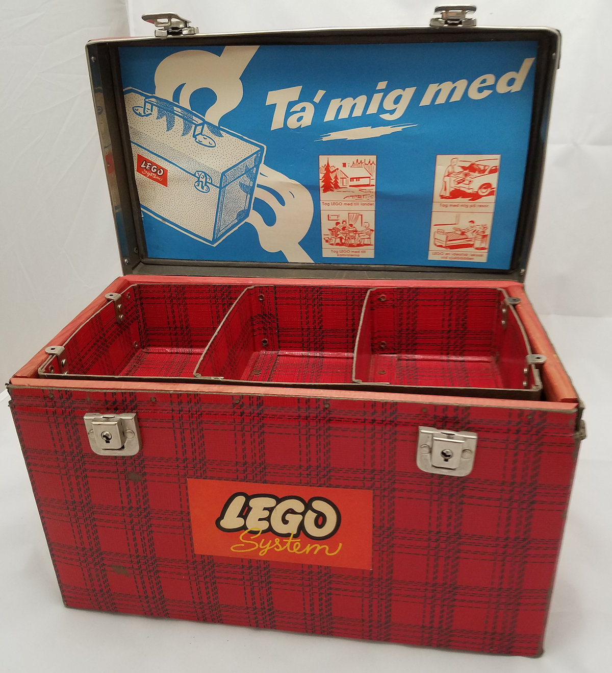 Lockable Storage Case LEGO set (#710-2, 1966)