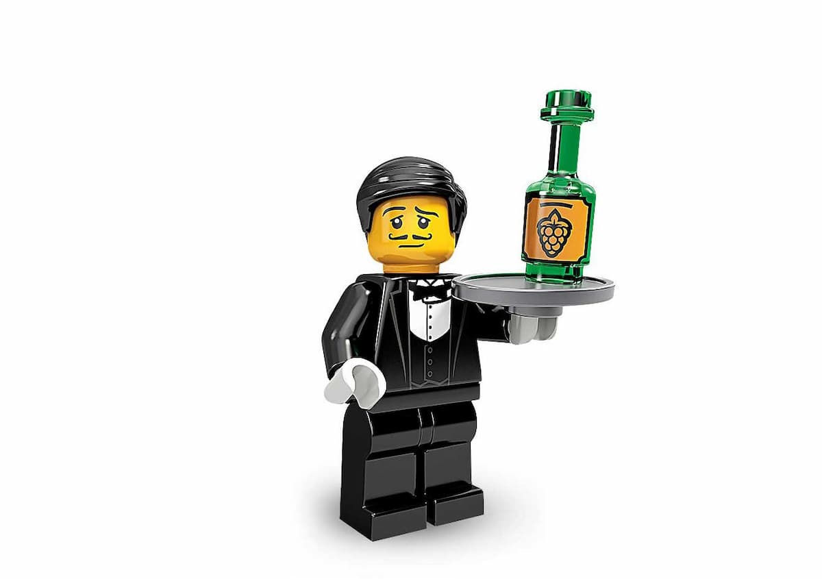 Waiter LEGO set (#71000-1)