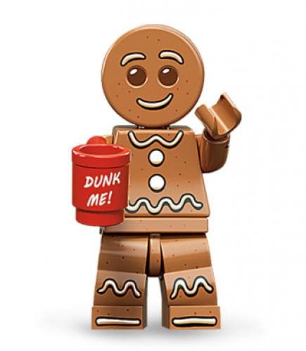 Gingerbread Man LEGO set (#71002-6)