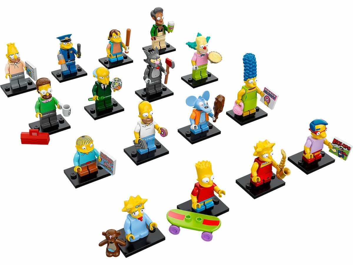 The Simpsons Series 1 - Complete - All Sets LEGO set (#71005-17)