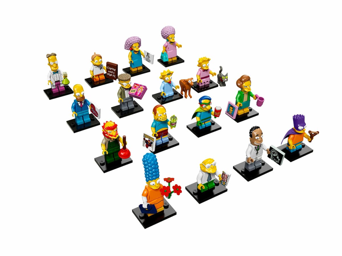 The Simpsons Series 2 - Complete - All Sets LEGO set (#71009-17)