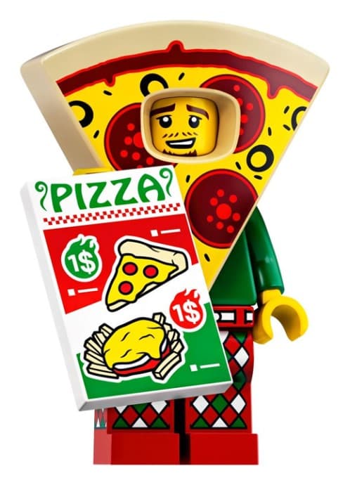 Pizza Costume Guy LEGO set (#71025-10)