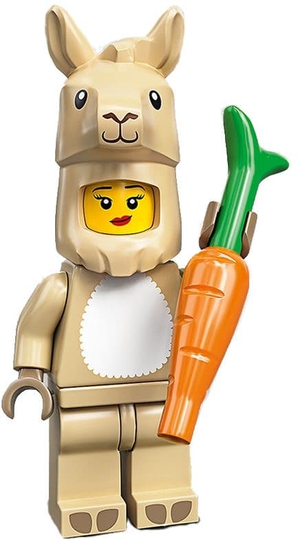 Llama Costume Girl LEGO set (#71027-7)