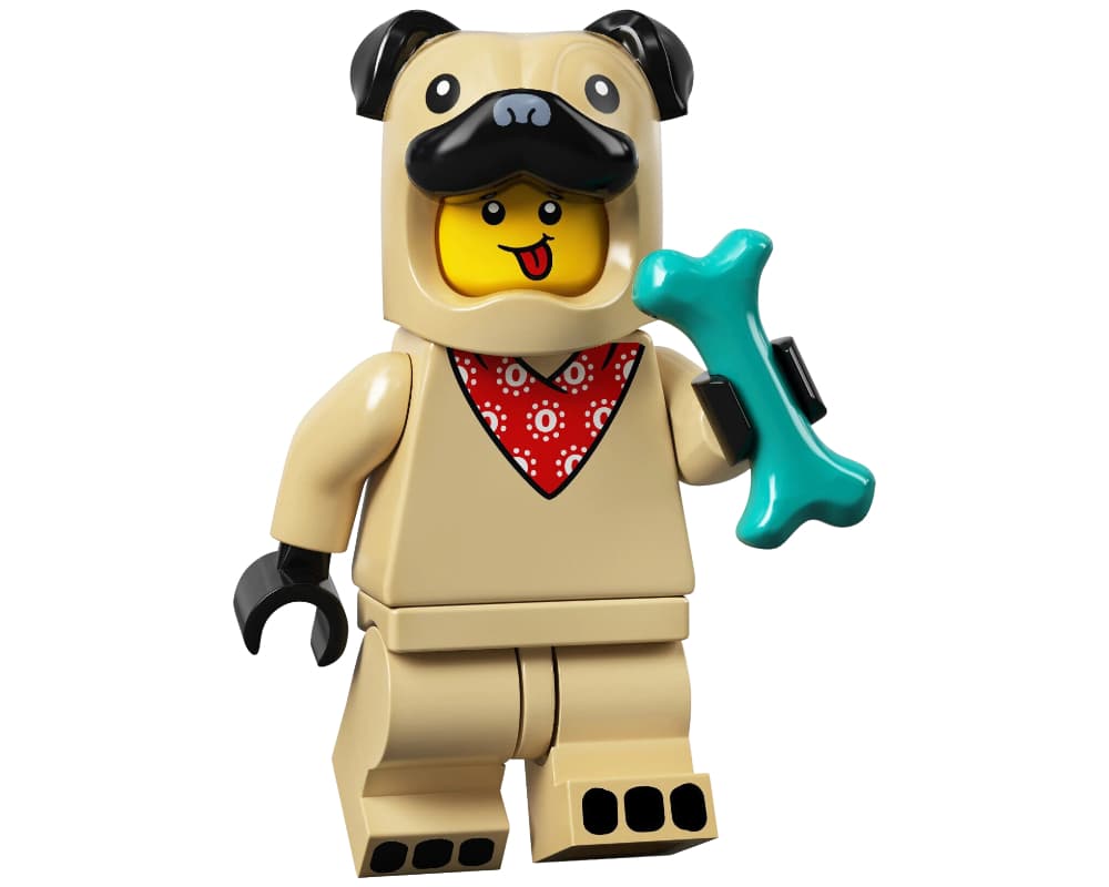 Pug Costume Guy LEGO set (#71029-5)