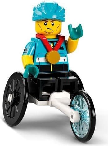 Wheelchair Racer LEGO set (#71032-12)