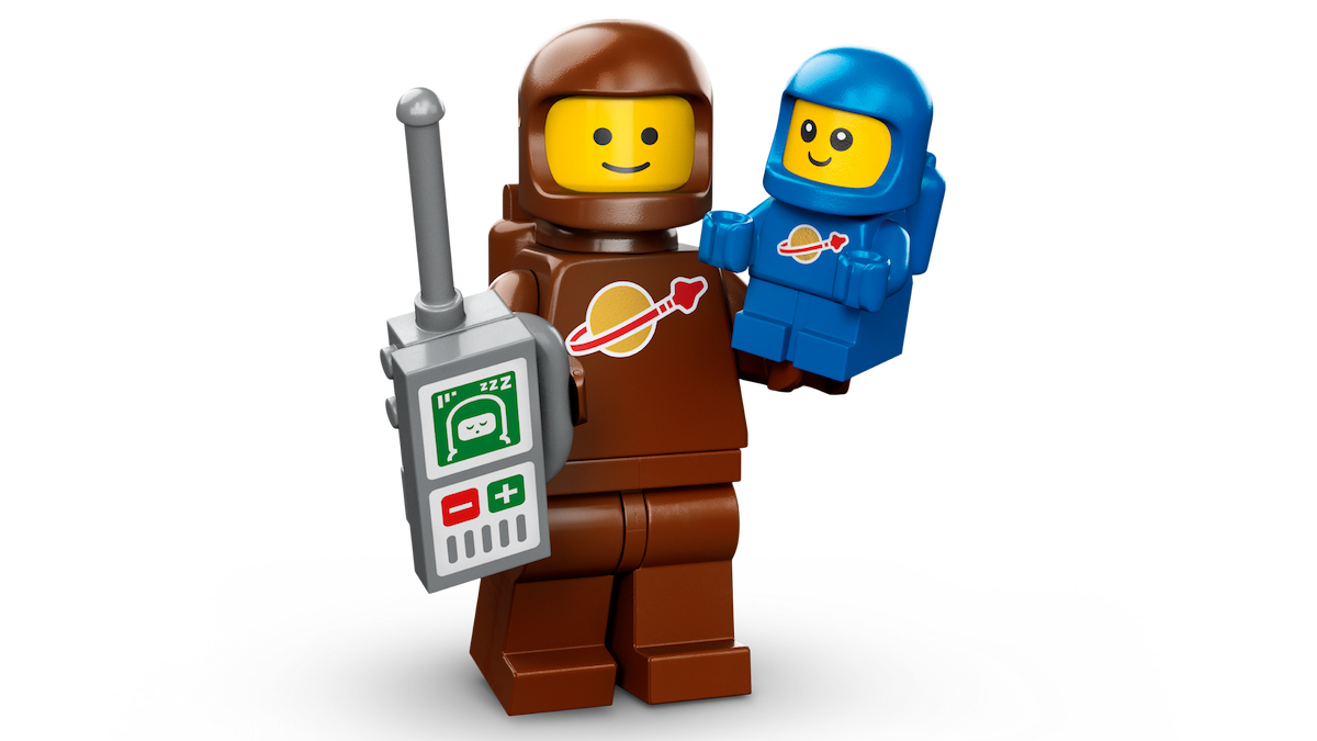 Brown Astronaut and Spacebaby