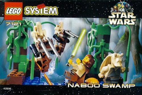 Naboo Swamp LEGO Star Wars set (#7121-1, 1999)