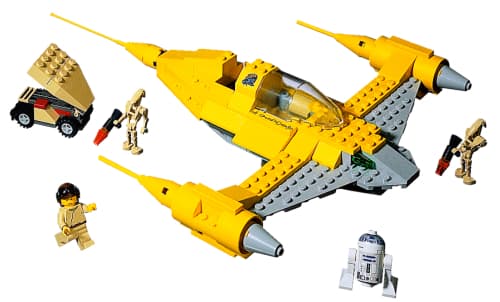 Naboo Fighter LEGO Star Wars set (#7141-1, 1999)