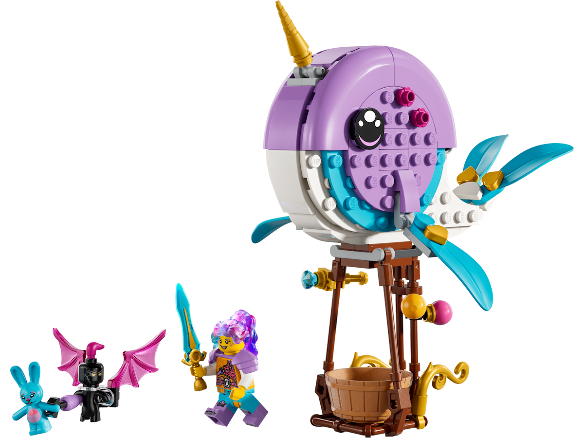 Izzie's Narwhal Hot-Air Balloon LEGO Dreamzzz set (#71472-1, 2024)