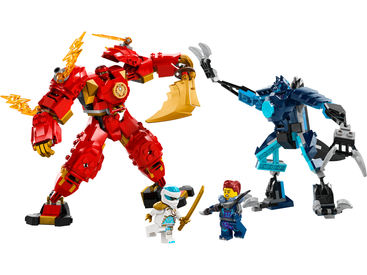 Kai's Elemental Fire Mech LEGO set (#71808-1)