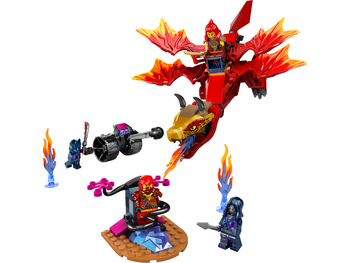 Kai's Source Dragon Battle LEGO Ninjago set (#71815-1, 2024)