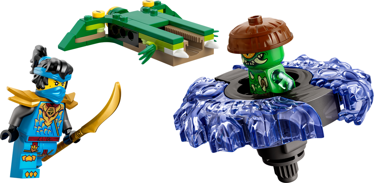 Nya vs. Mutation Monster Spinner LEGO set (#71849-1, 2026)