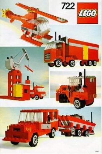 Universal Building Set LEGO set (#722-1, 1980)