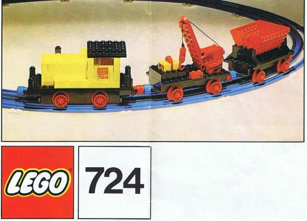 12V Diesel Locomotive with Crane and Tipper Wagon