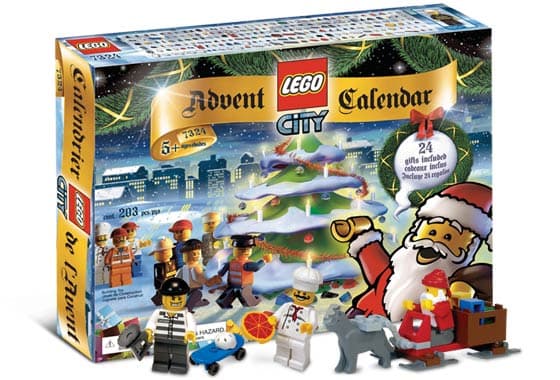 City Advent Calendar 2005 LEGO set (#7324-1, 2005)