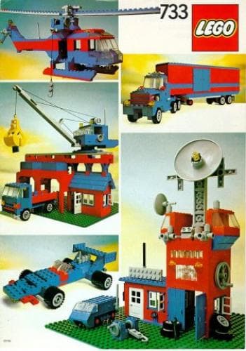 Universal Building Set LEGO set (#733-1, 1980)