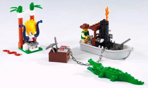 Jungle River LEGO set (#7410-1, 2003)