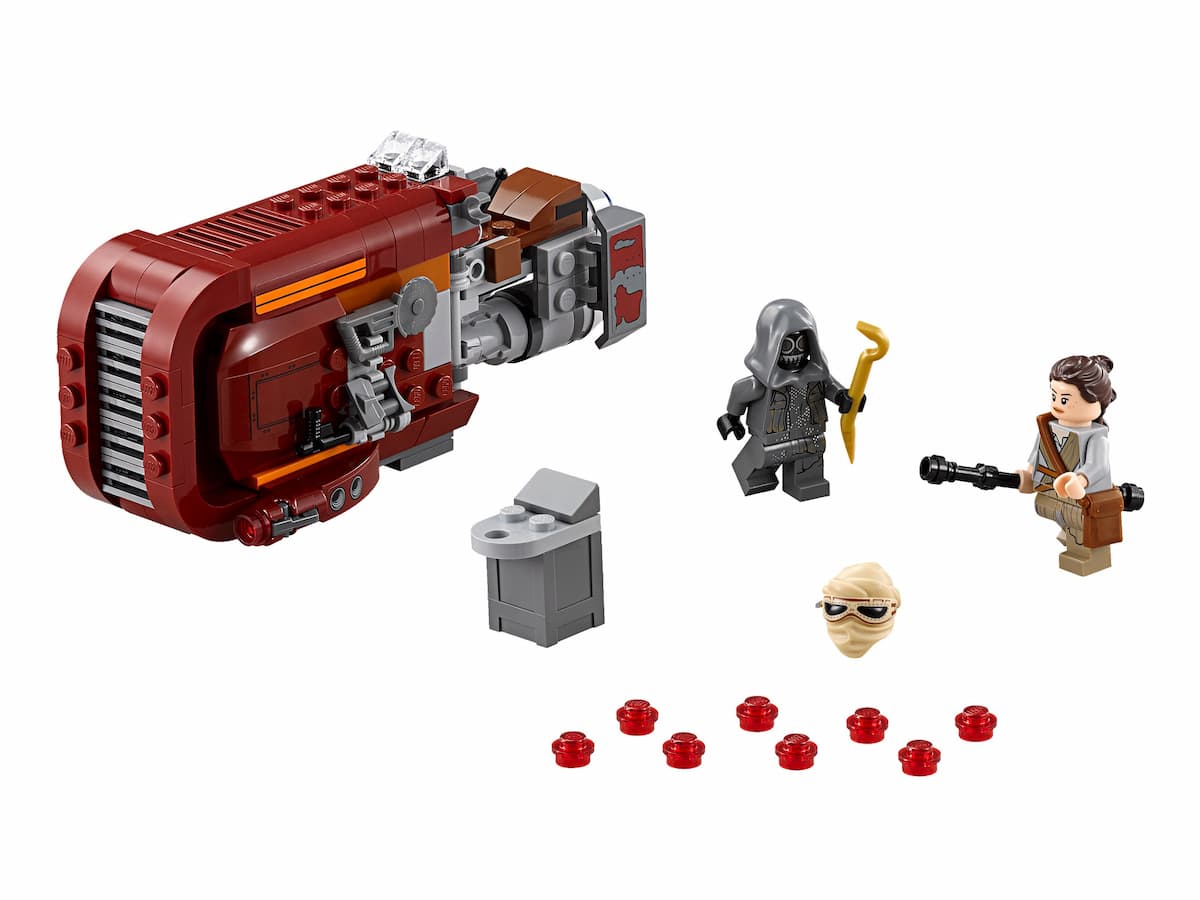Rey's Speeder LEGO Star Wars set (#75099-1, 2015)