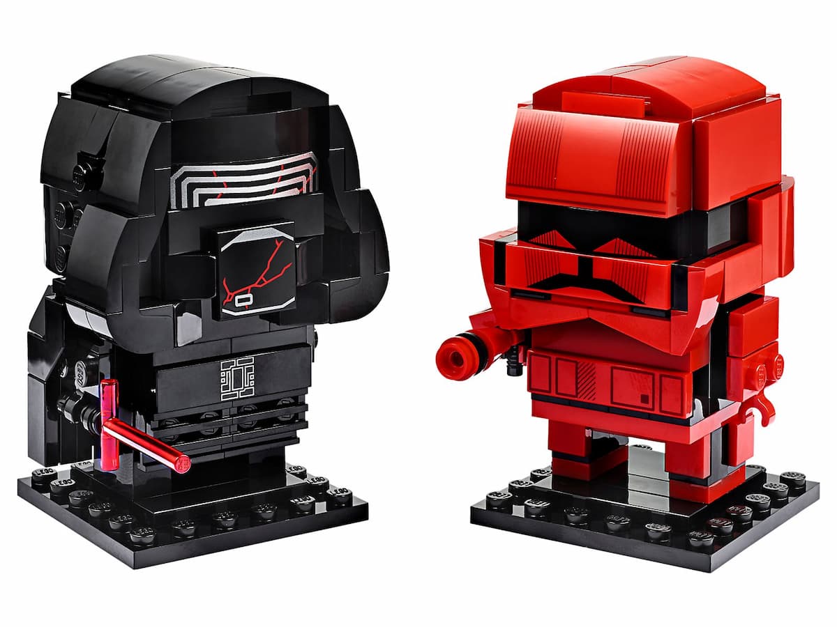 Kylo Ren & Sith Trooper LEGO Brickheadz set (#75232-1, 2019)