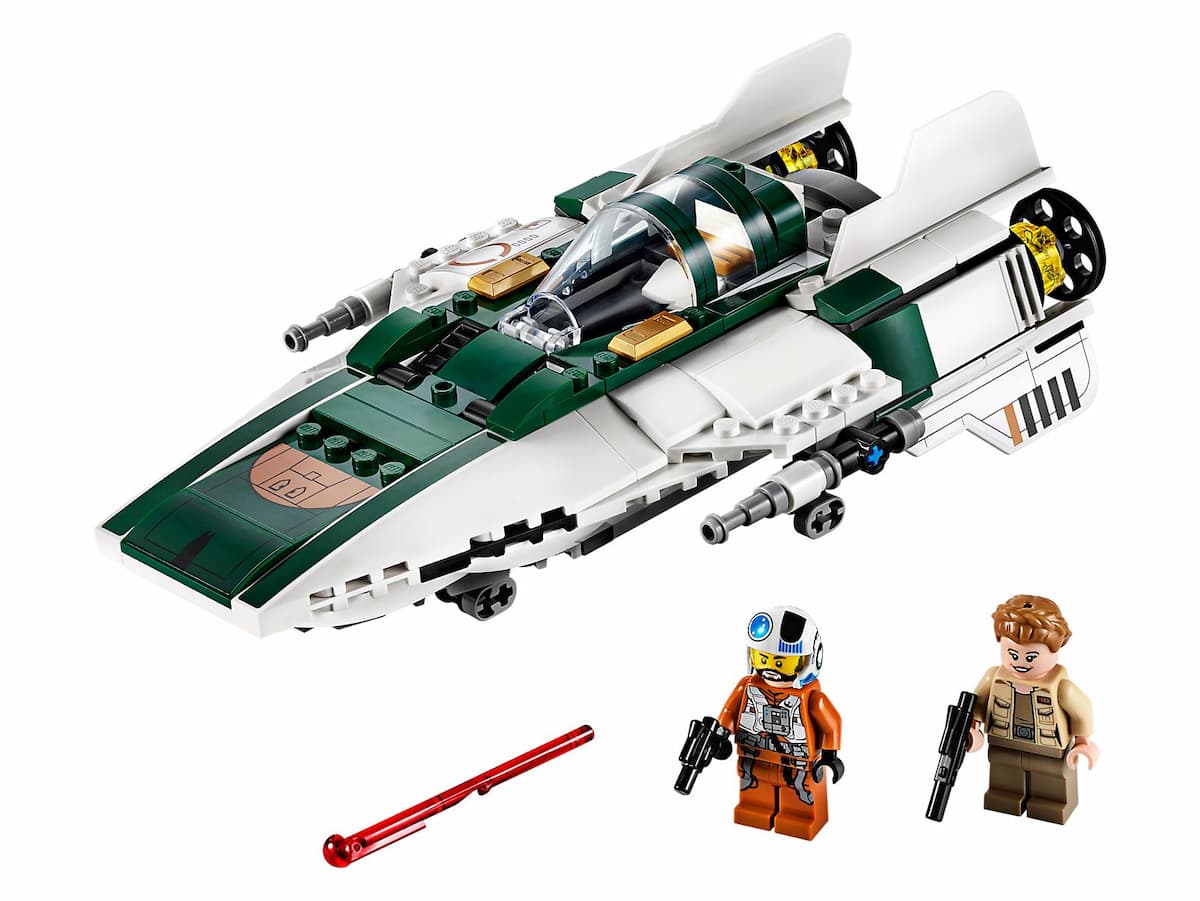 Resistance A-Wing Starfighter LEGO Star Wars set (#75248-1, 2019)