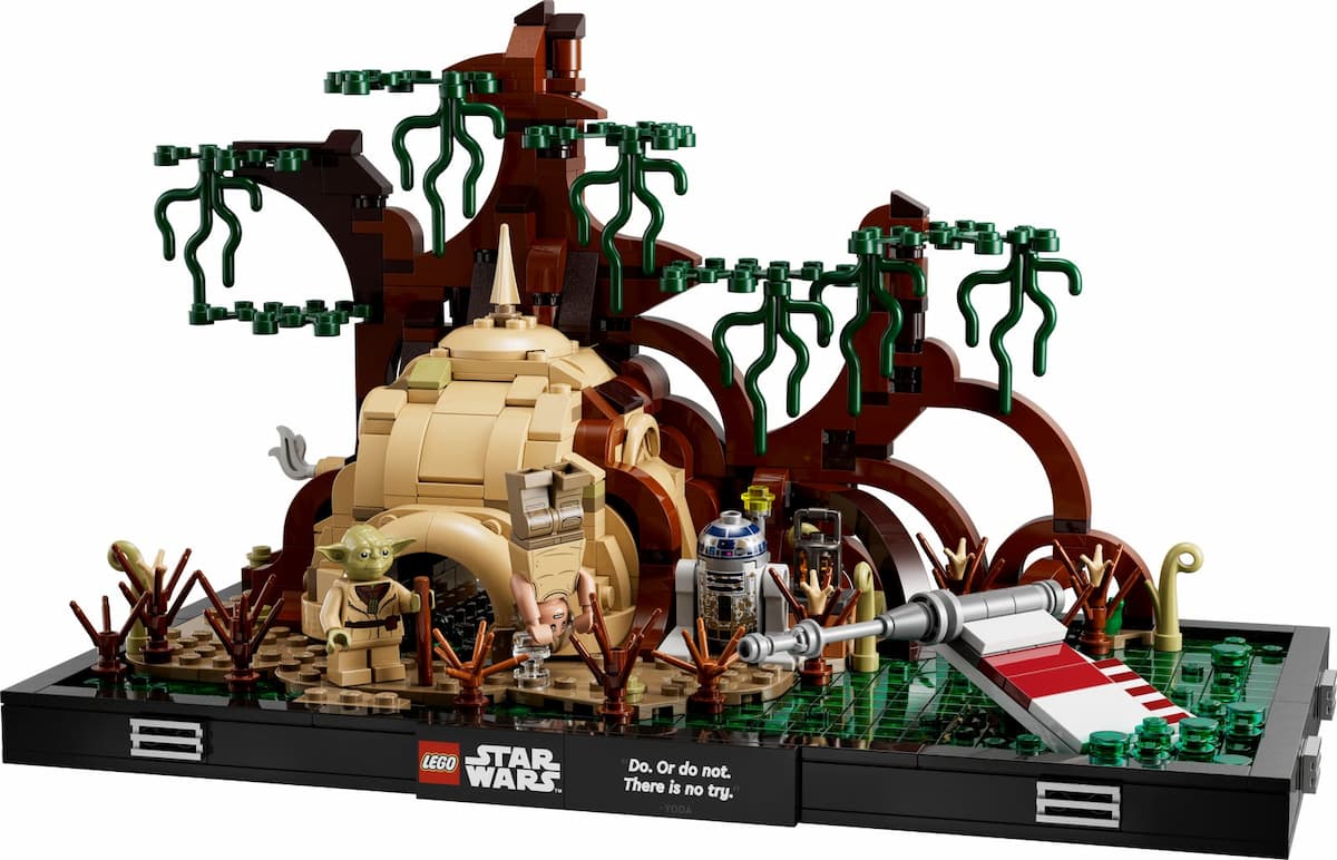 Dagobah Jedi Training Diorama LEGO set (#75330-1)