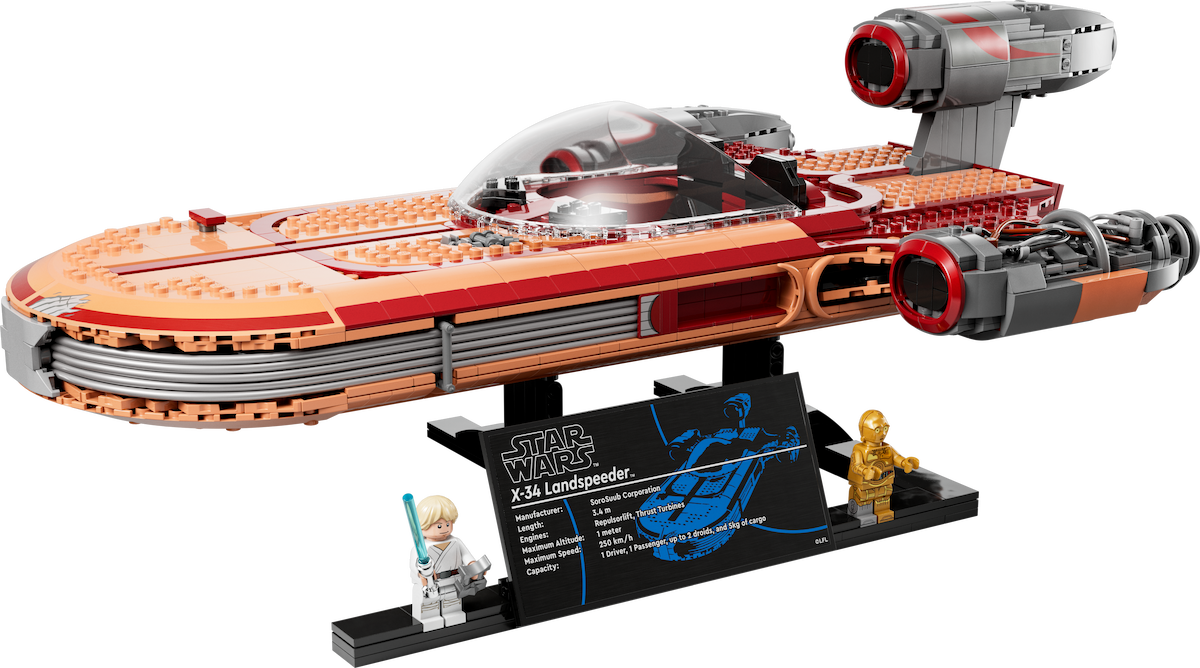 Luke Skywalker's Landspeeder LEGO set (#75341-1)